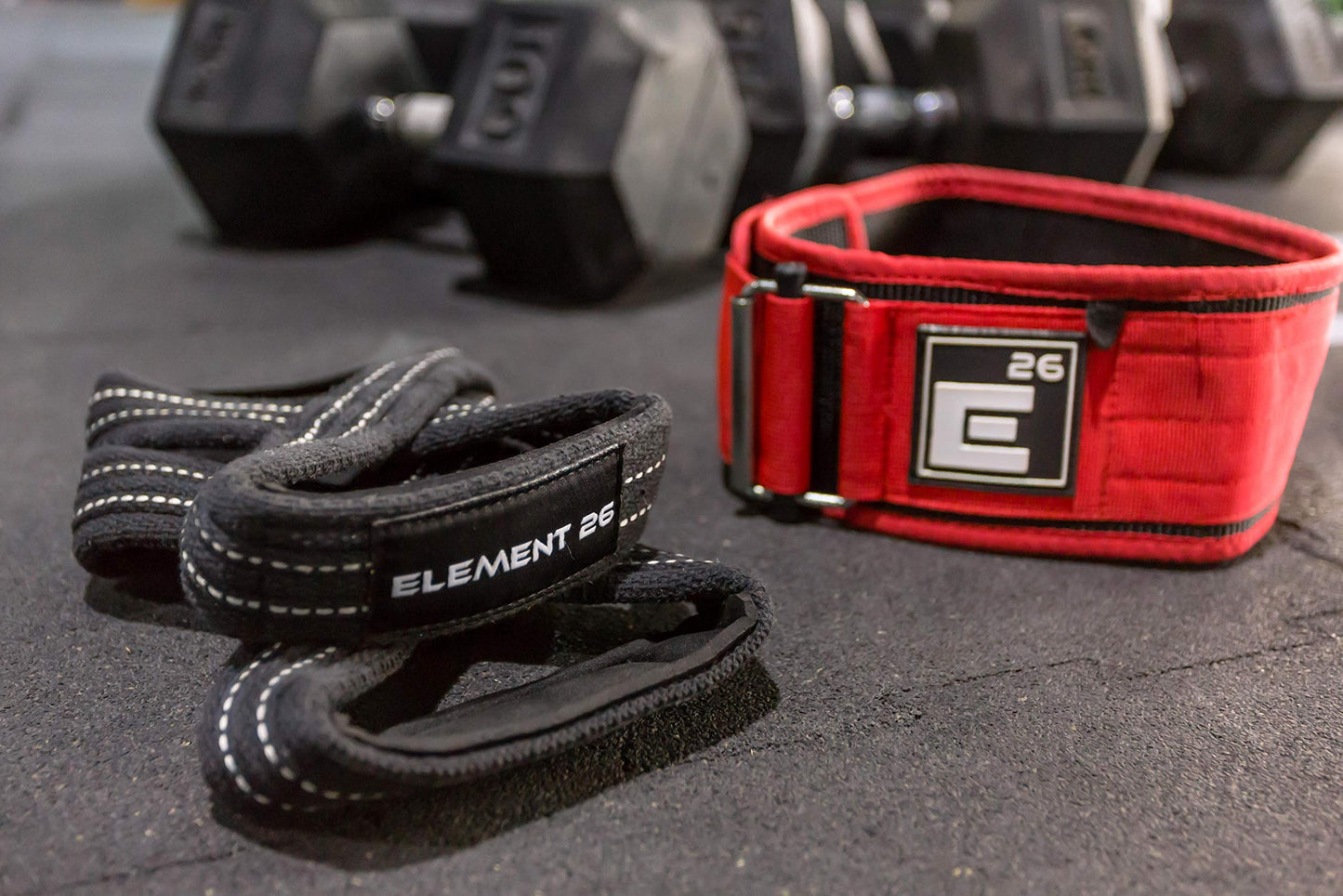 Padded Figure 8 Wrist Straps - Weightlifting Straps - Functional Fitness, Weight Lifting, Deadlifts, Farmer Walks (Medium, Black)