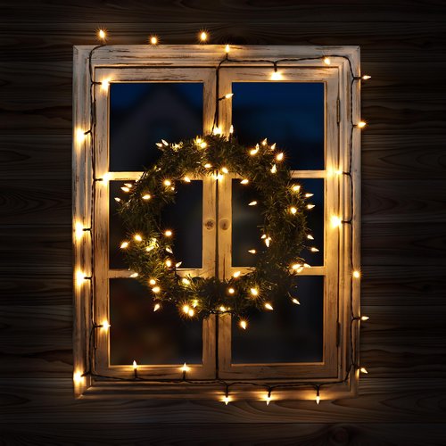 Lomotech Battery Operated Christmas Lights - 2 Pack Total 33ft 100LEDs Mini String Lights 8 Modes Waterproof with Timer for Home, Garden, Party, Holiday, Tree Decoration (Green Wire, Warm White)