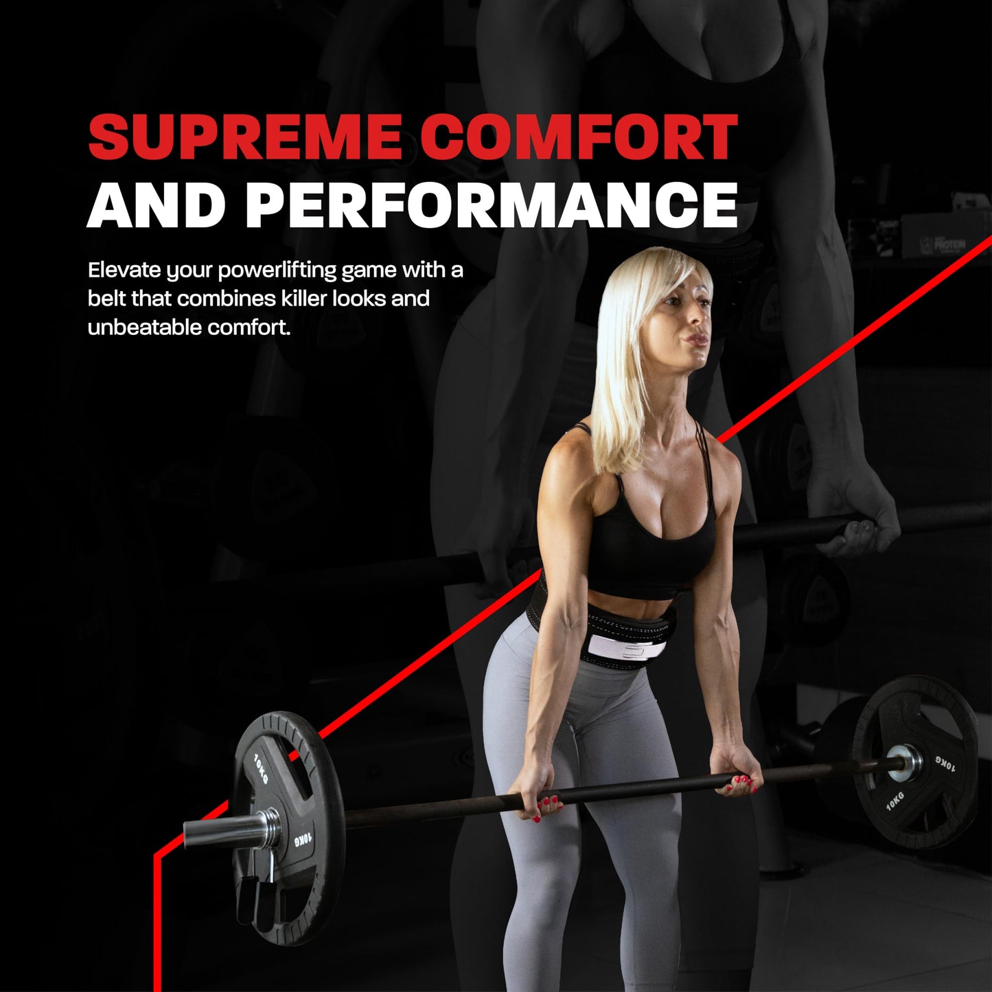 Hawk Sports Weightlifting Belt for Men and Women, 10mm x 4" Genuine Leather Lever Belt for Bodybuilding, Perfect for Deadlifting, Powerlifting, and Squats - Medium, Silver/Black