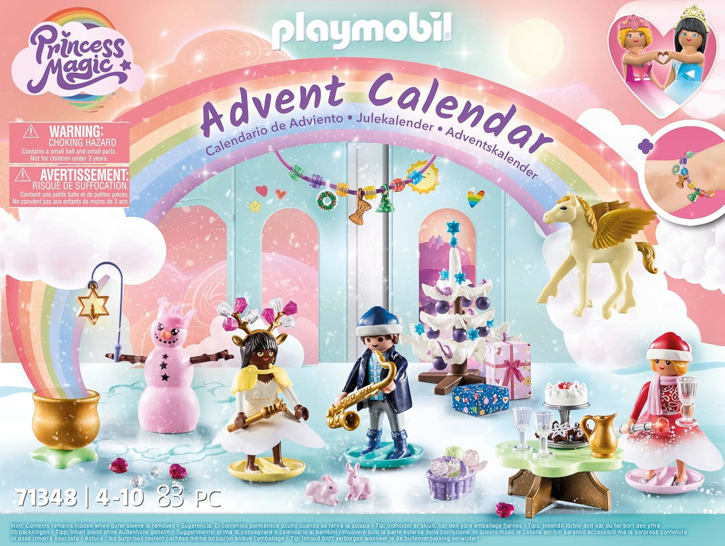 Playmobil Advent Calendar - Magical Christmas Under The Rainbow | Fun Holiday Countdown