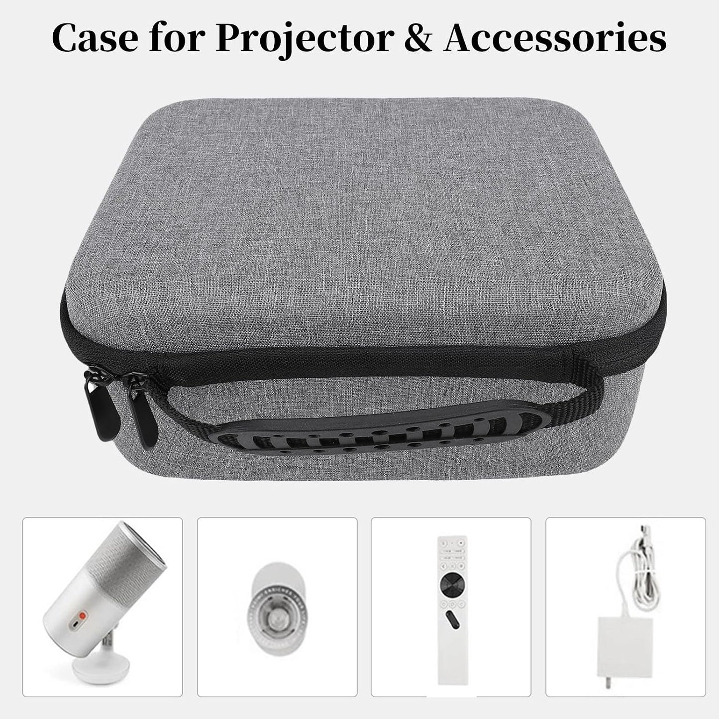 MoGo4, PLAY6, MoGo3Pro Diyeeni Projector Carrying Case, Compatible with Portable Storage Case with Easy Carry Handle