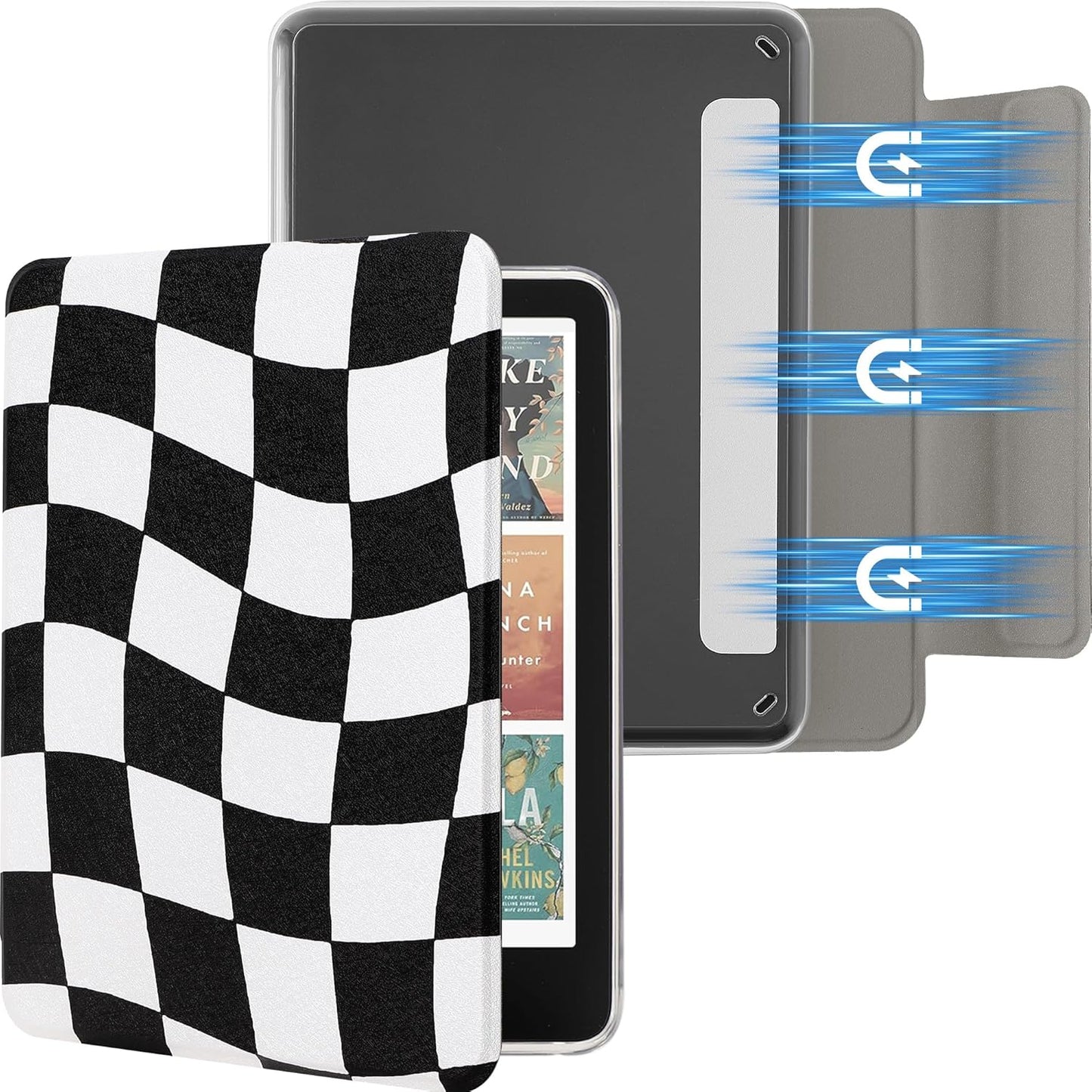 SESENSE 7'' 12th 2024 Detachable Magnetic Case for Kindle Paperwhite Gen and Kindle Colorsoft Signature Edition, Slim