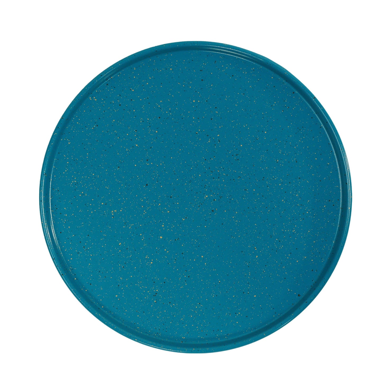 casaWare 2pc 12-inch Ultimate Pizza Pan Set, Nonstick, Ceramic Coated, (1) Solid, (1) Perforated (Blue Granite)