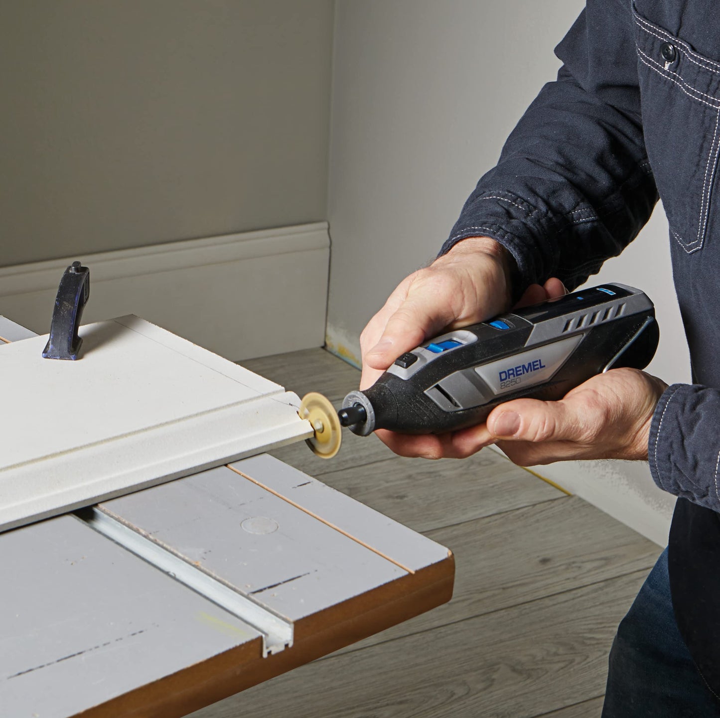 Dremel 8250-5 12V Lithium-Ion Variable Speed Cordless Rotary Tool with Brushless Motor - 5 Rotary Tool Accessories, 3Ah Battery, Charger, and Tool Bag