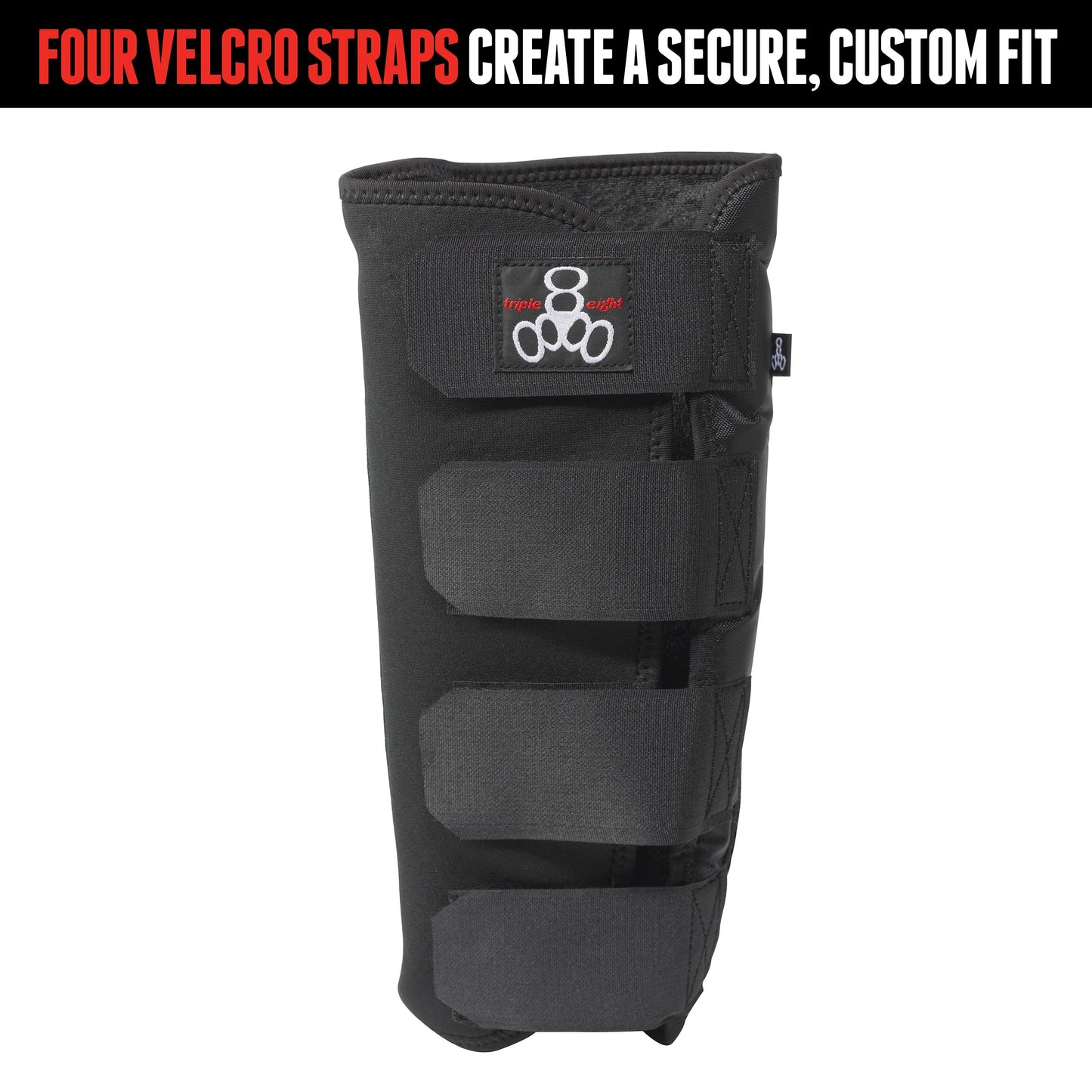 Triple Eight Exoskin Shin and Whip Guard Pads – Protective Shin Guards for BMX and Mountain Biking