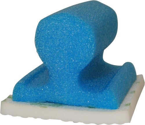 Mr. Clean Magic Eraser Sponge with Handle - Powerful Cleaning Tool in Blue