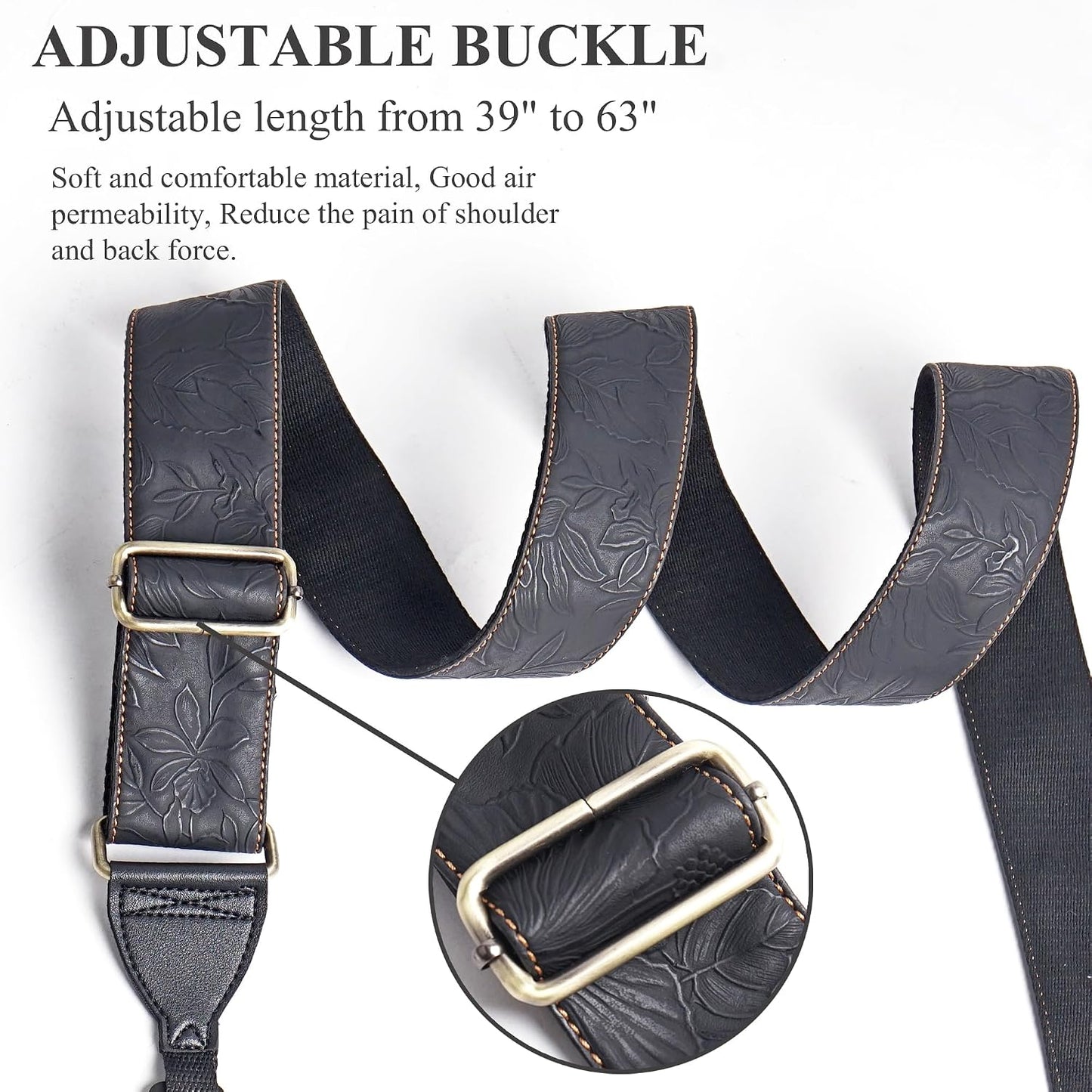 Vintage Adjustable Neck & Shoulder Camera Strap - QIELIZI Lifestyle