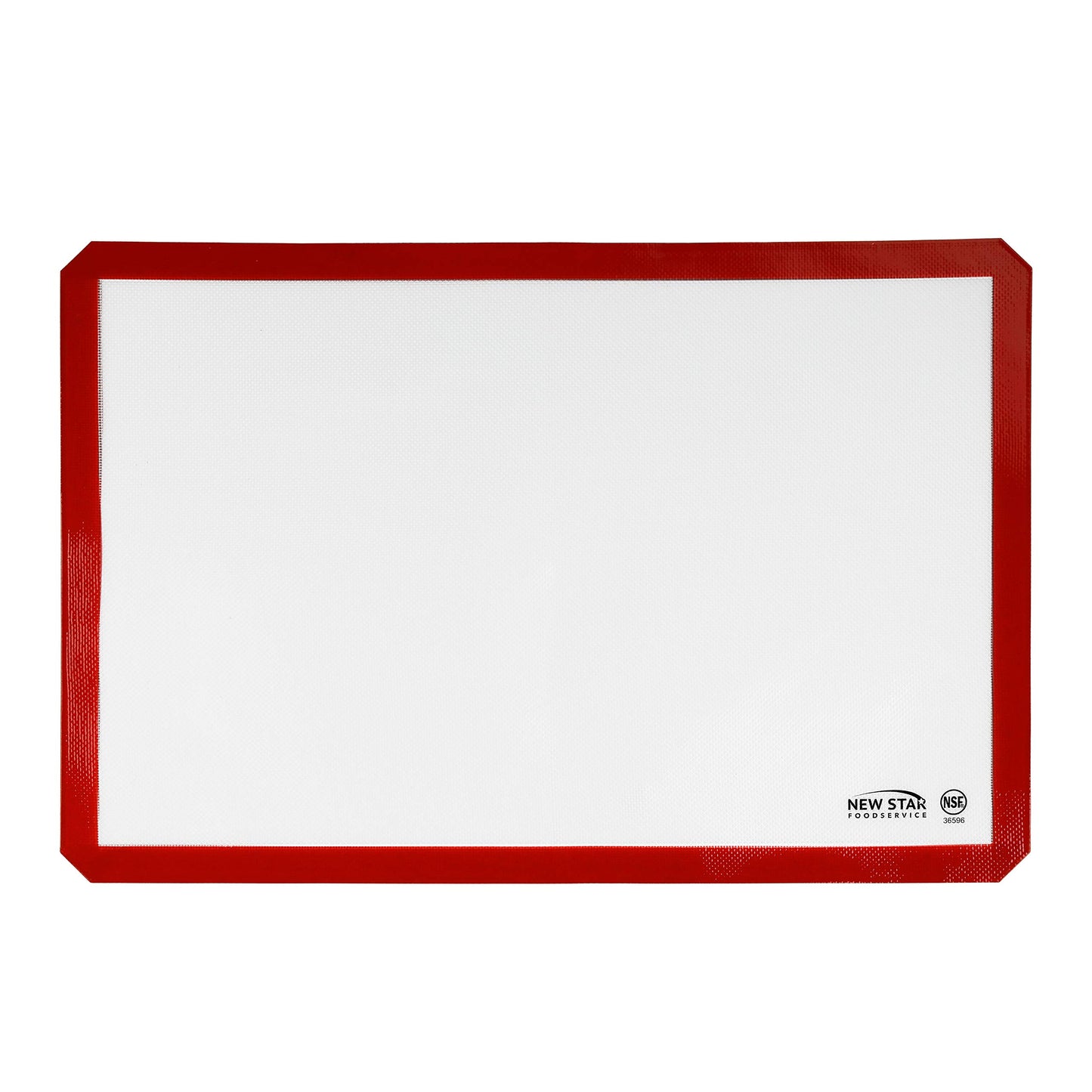New Star Foodservice Commercial Grade Silicone Baking Mat Non-Stick Pan Liner, 17 x 25 inch (Full Size)