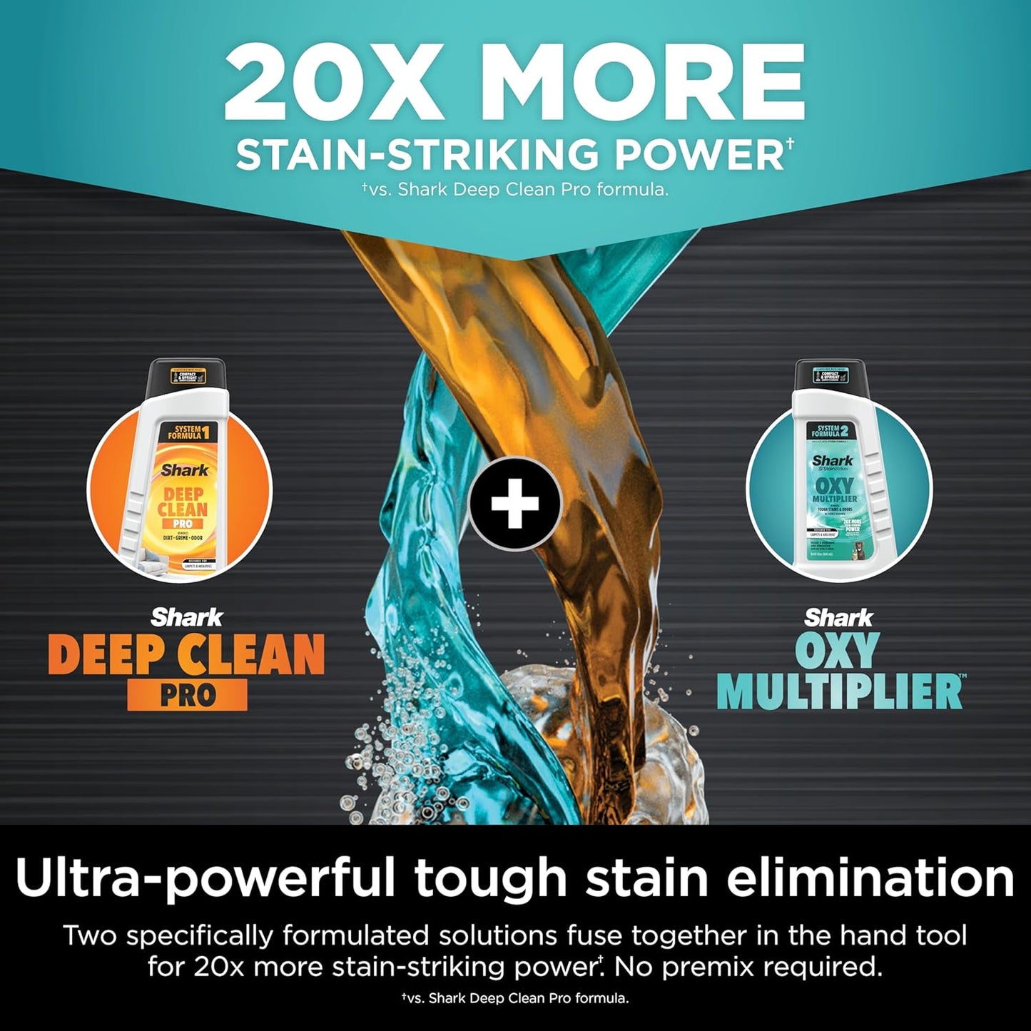 Shark StainStriker Portable Carpet Cleaner - Pet Mess Extractor & Odor Remover | White, PX201