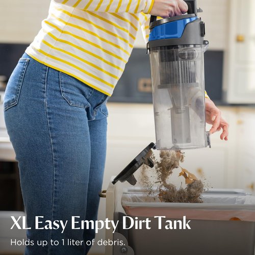 Bissell CleanView Swivel Vacuum - Triple Action Brush Roll, Swivel Steering & Easy-Empty Dirt Tank