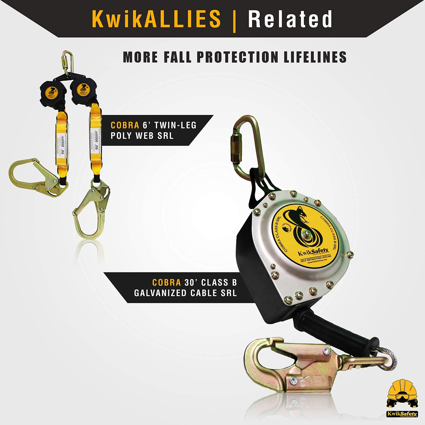 KwikSafety - Charlotte, NC - TSUNAMI [Premium BRAIDED ROPE] Vertical Lifeline ANSI OSHA Rope Grab Snap Hook Shock Absorber Fall Protection Line Kit Restraint System Roofing Safety Equipment / 150 FT.