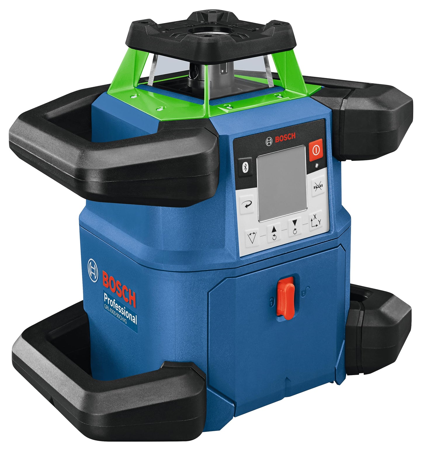 BOSCH GRL4000-90CHVK-S REVOLVE 18V Connected Green-Beam Self-Leveling Horizontal/Vertical Rotary Laser Kit, Includes Tripod, Grade Rod, Receiver, Battery Adapter, Carrying Case, & Accessories