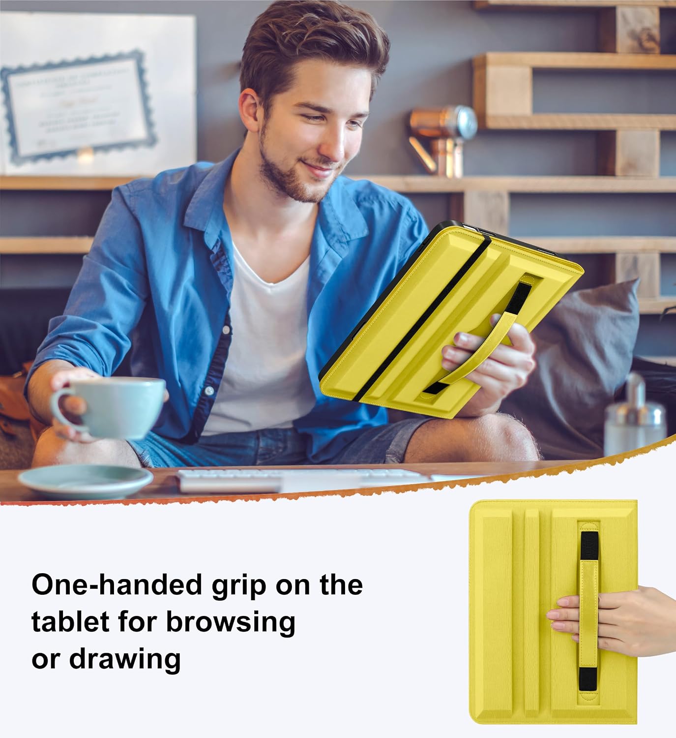 DTTO A16 11th 10th (2025/2022), 360 for iPad Case, iPad / Generation Case Degree Rotating Premium Leather Folio Stand