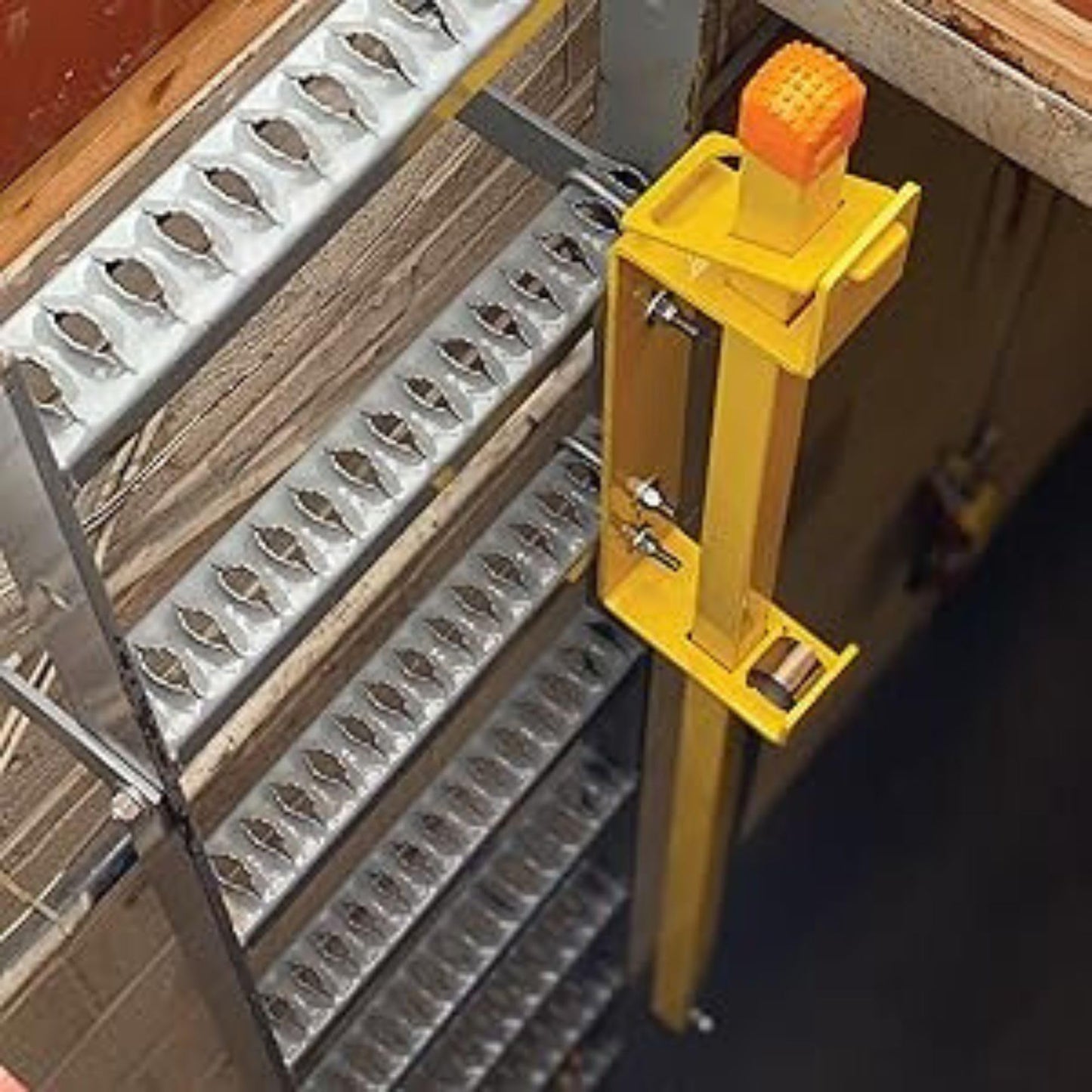 Tie Down Roof Top Safety Hatch Ladder Hand Assist | 20 lbs. | Roofing Tools | Ladder Accessories