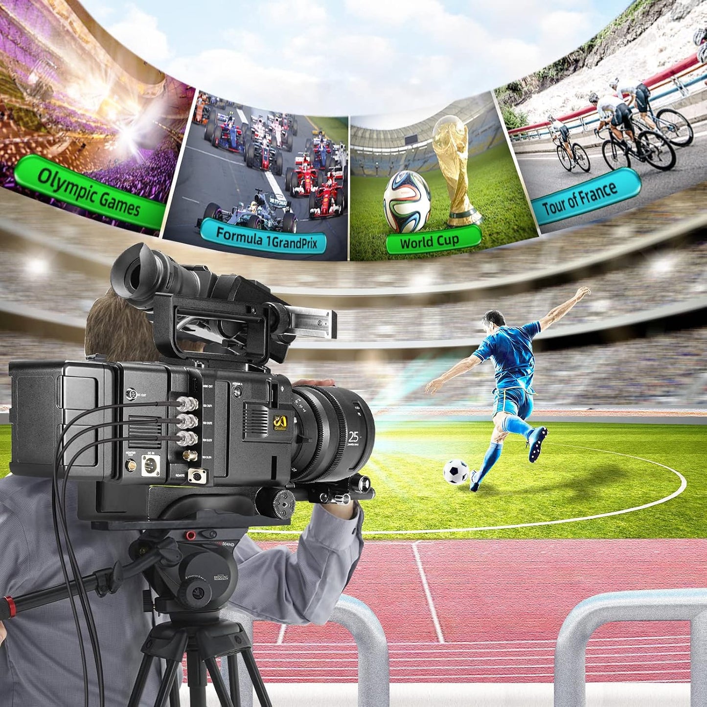 3G/6G 1ft 1855A) HD-SDI/3G-SDI/4K/8K (2pcs) Superbat HD SDI BNC Cable Thin Short (Belden - Supports Camera Recorder