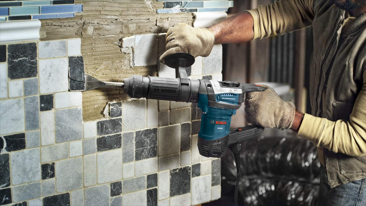 Bosch DH507 12-Pound 10-Amp Variable Speed SDS-Max Demolition Hammer, Blue