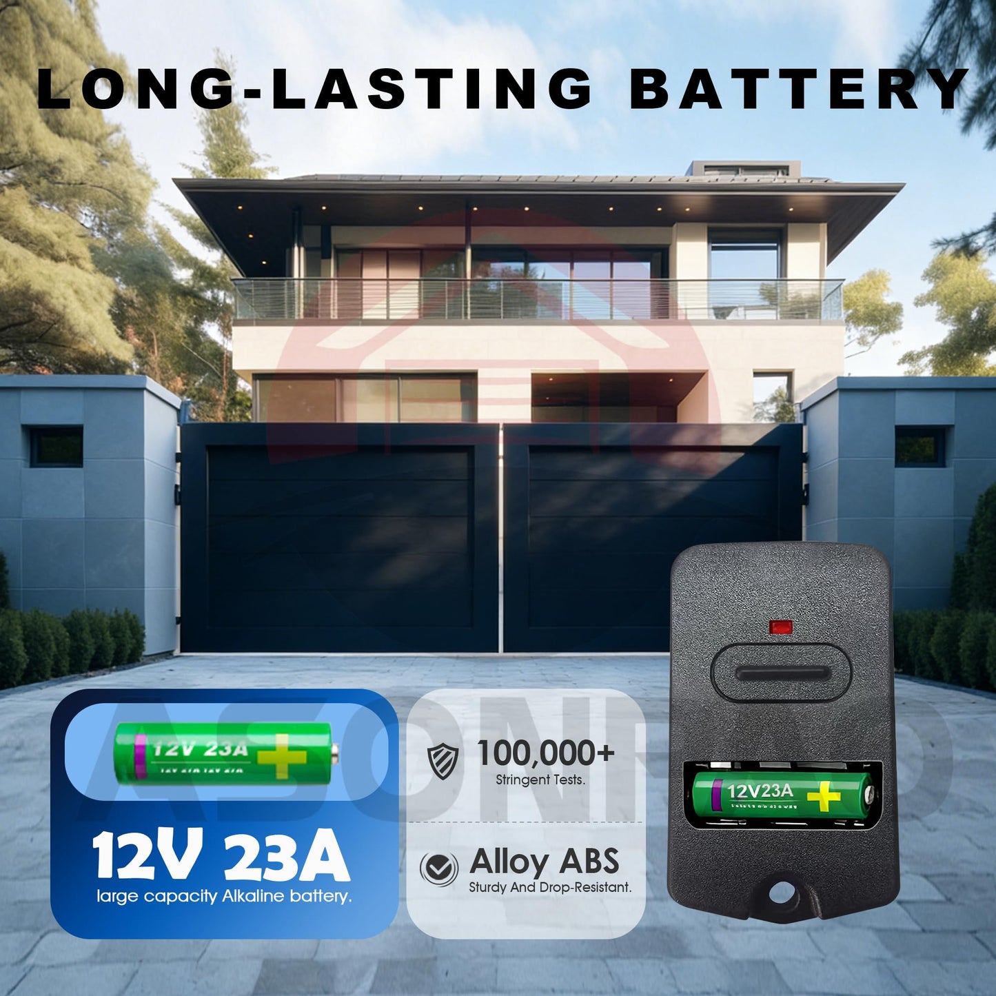 4 for Mighty Mule GTO Gate Opener Remote FM135 MMT103 RB741【3 Year Warranty】