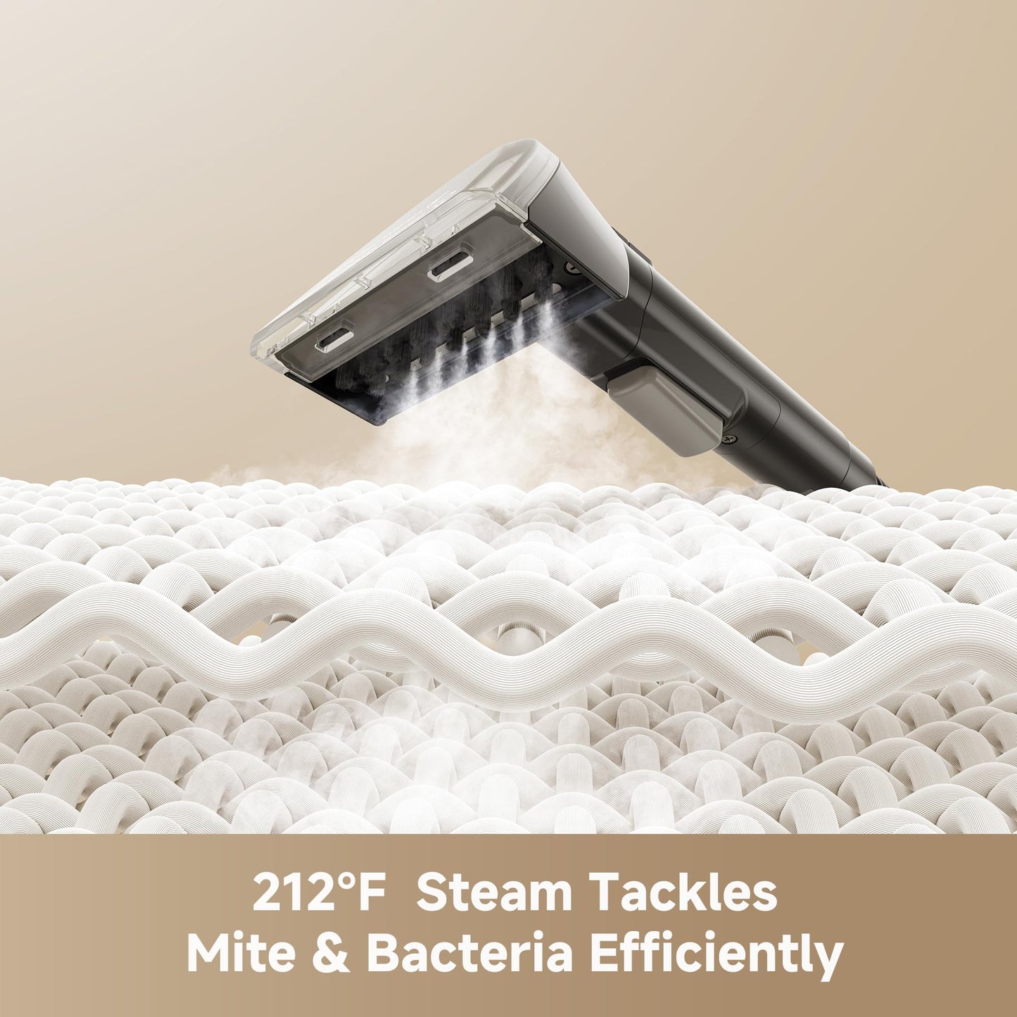 DREAME N20 Steam Carpet Cleaner Machine with Steam & Hot Water Wash, Portable Upholstery Cleaner with Self Cleaning, 17Kpa Suction, Perfect for Pet, Car, Auto, Carpet, Rug, Auto-Mix Solution