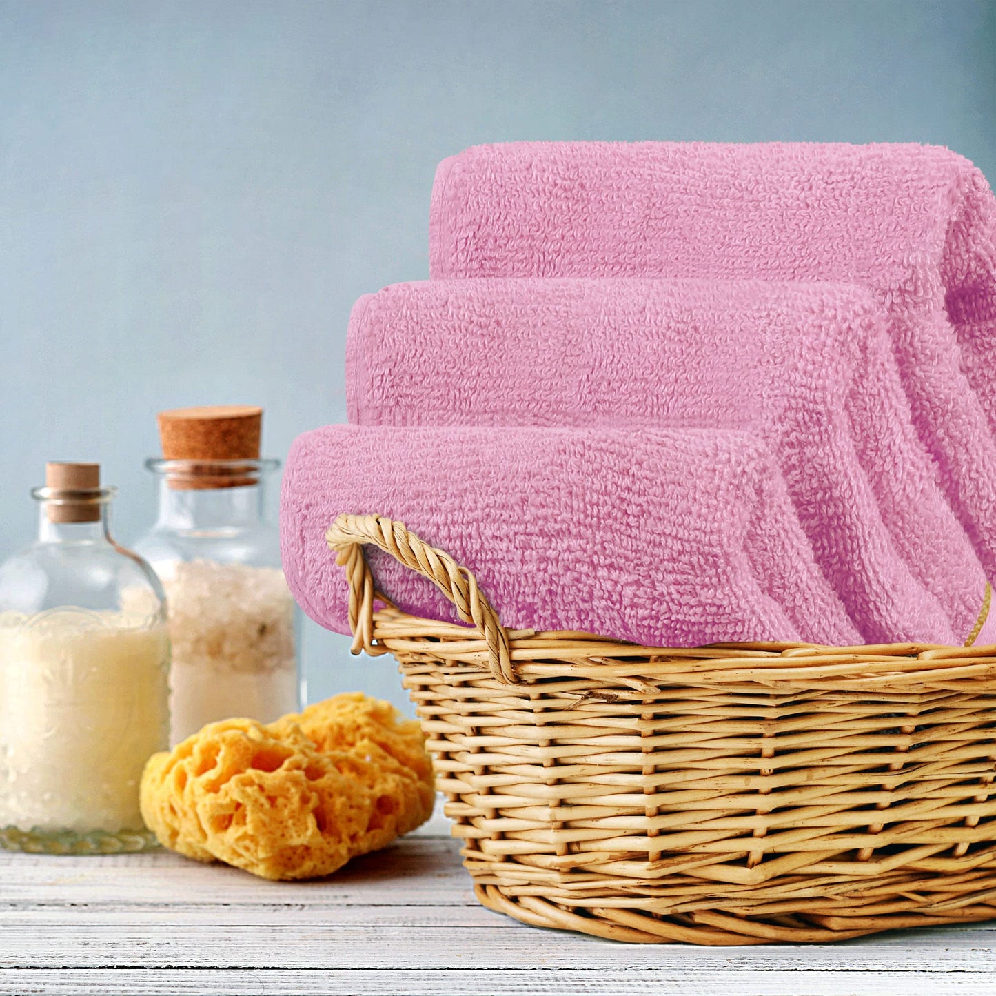 Utopia Towels 12 Pack Premium Wash Cloths Set, 12 by 12 Inches, 100% Cotton Ring Spun, Highly Absorbent and Soft Feel Washcloths for Bathroom, Spa, Gym, and Face, Pink