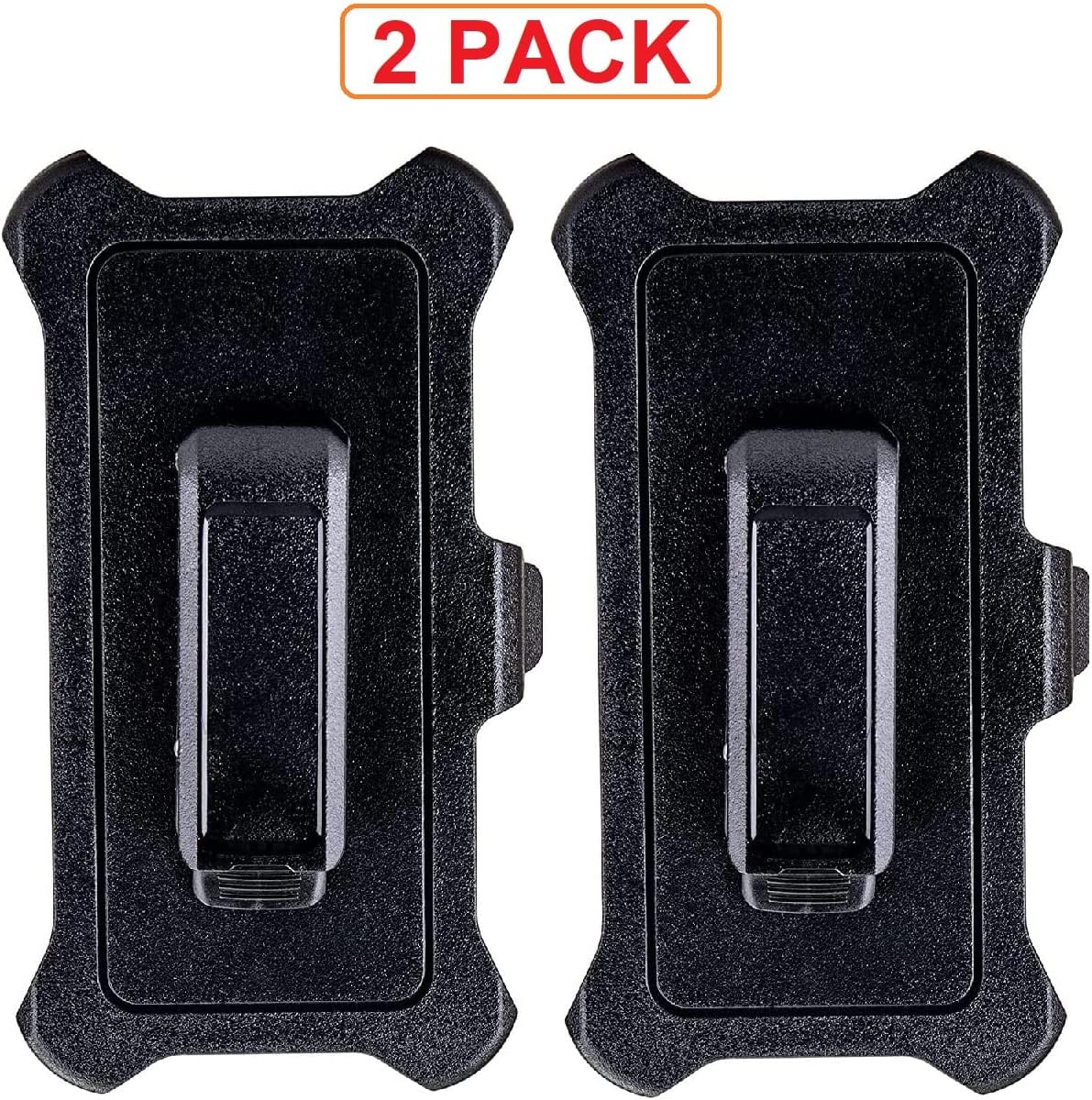 Cyapgtu 2 Pack 12, 12Pro (6.1) Replacement Belt Clip Holster for OtterBox Defender Series Case Apple iPhone iPhone