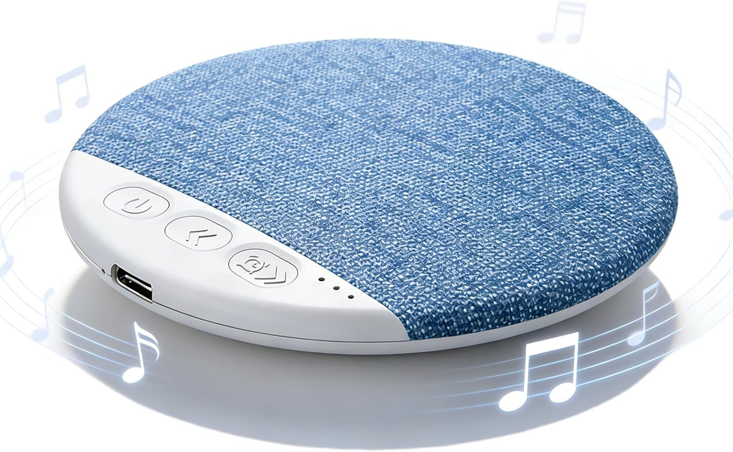 JYETLWJ 2026 1.1cm 5.4, New Bluetooth Pillow Speaker for Sleeping, Ultra-Thin Under Pillow Speaker with White Noise