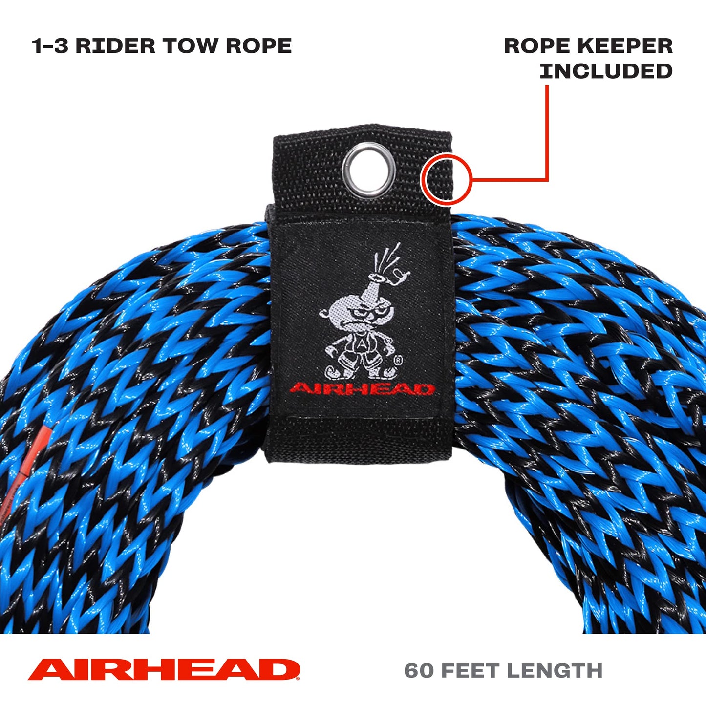 Airhead Super Slice Towable Tube for Boating + 1 Section + Kwik Connect
