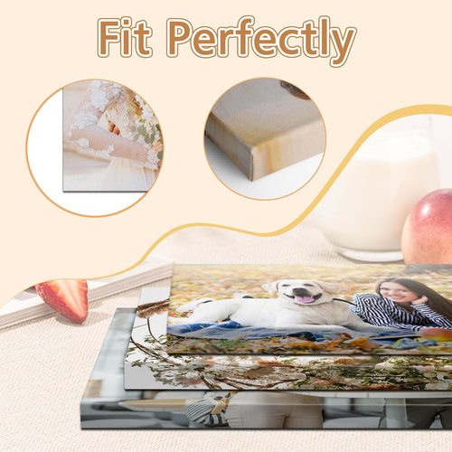 Custom Canvas Prints - Personalized Wall Art for Home Decor | Ideal Gift for Weddings & Families - 8x10