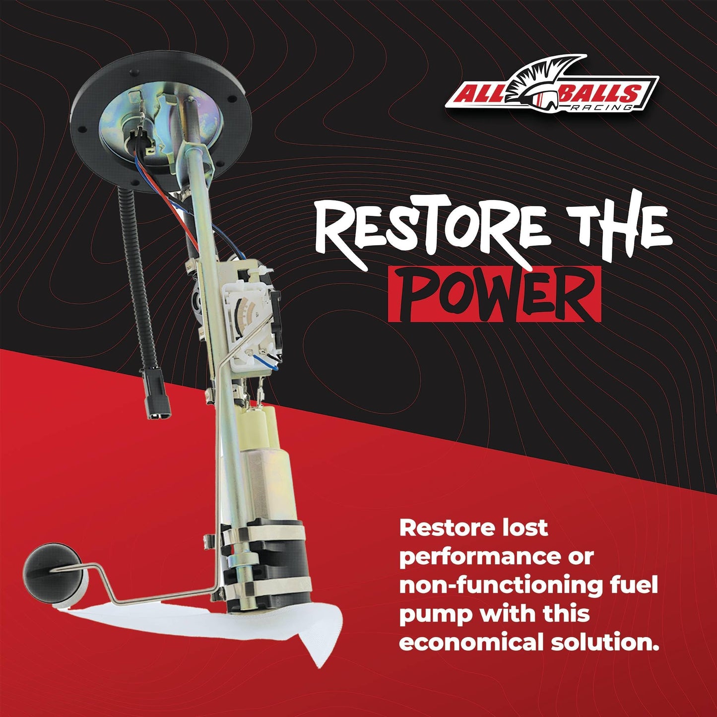 All Balls Racing 47-1048 Fuel Pump Complete Module Compatible With/Replacement For Polaris Sportsman 500 X2 2006