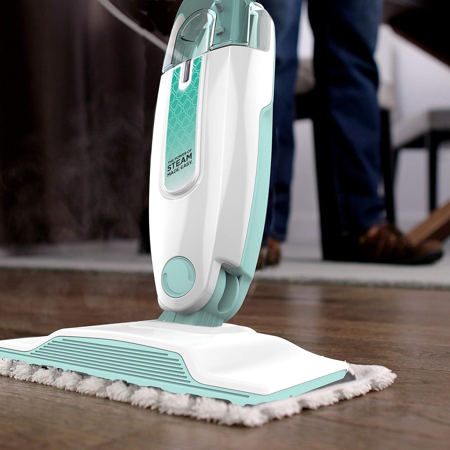 Shark S1000 Electric Floor Cleaner Mop - Powerful Cleaning Performance | Renewed, White