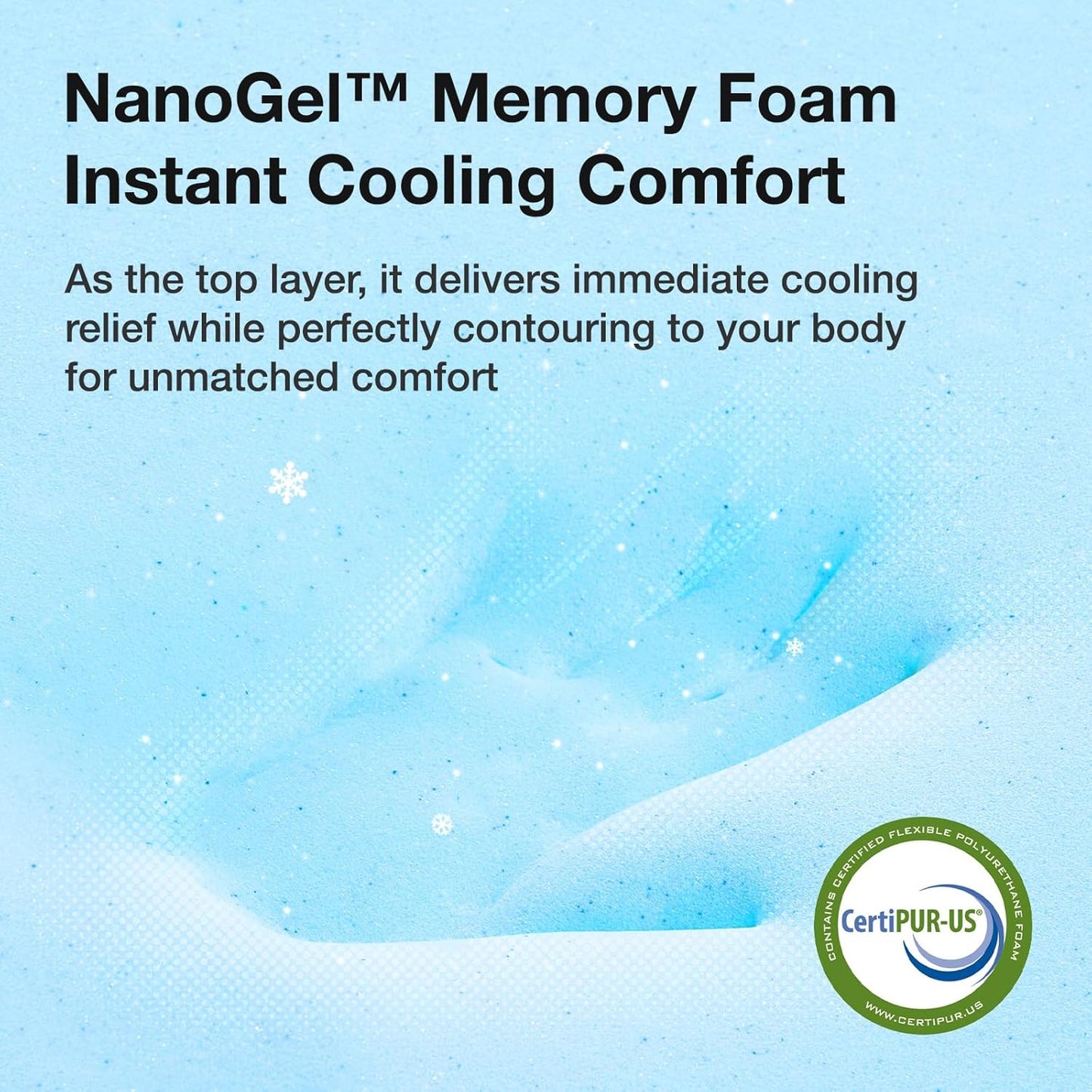Novilla Twin XL Mattress - 12-Inch Gel Memory Foam for Cooling Comfort & Pressure Relief | CertiPUR-US Certified