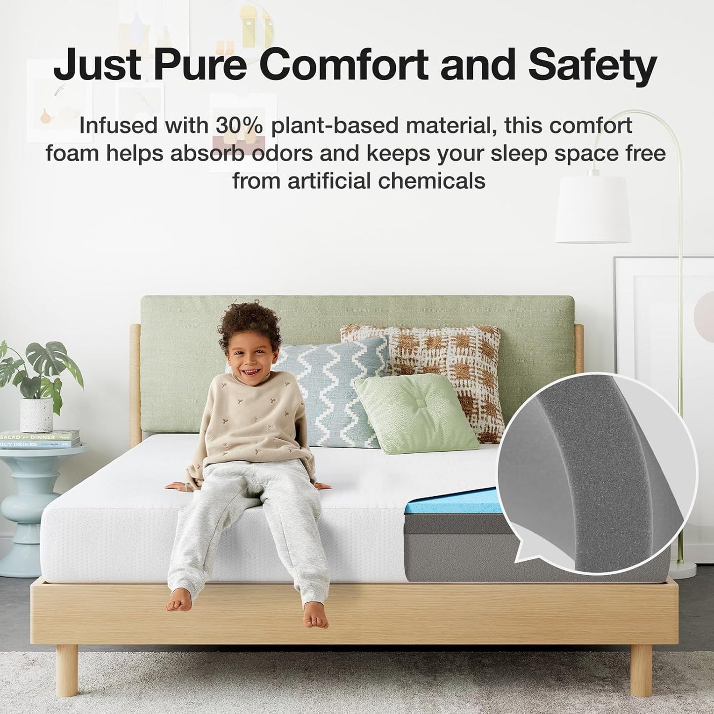 Novilla Queen Mattress - 8 Inch Gel Memory Foam for Cooling Sleep & Pressure Relief | CertiPUR-US Certified