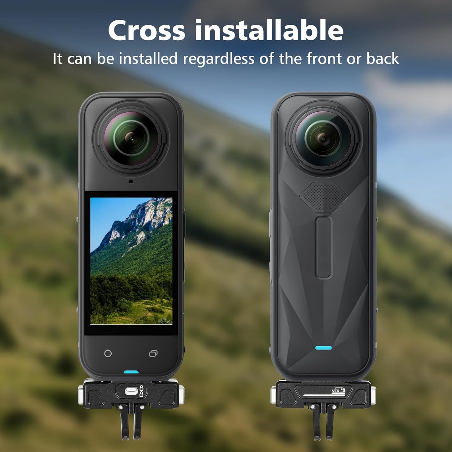 STARTRC VCR Insta360 X5 X4 2, Quick Release Mount for Air Ace/Ace Pro Magnetic Camera Quick Release Lock Tripod Mount