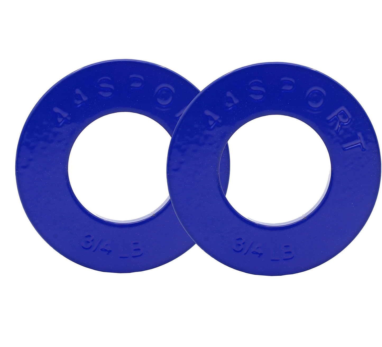 44LLC 44SPORT Olympic Fractional Plates -Pair of 1/4, 1/2, 3/4, 1 lb Weights (8 Plates. Total Weight: 5lbs)