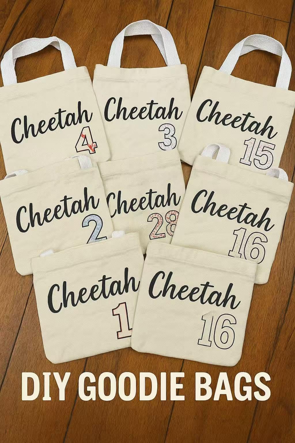 GiftExpress 26 Pack Canvas Tote Bags - 8" x 8" Reusable Small Canvas Bag in Natural Color - Bulk Small Goody or DIY Craft Bags w/Handles