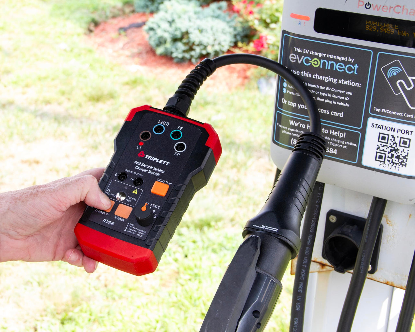 Triplett TEV500 Pro Electric Vehicle Charger Test Kit