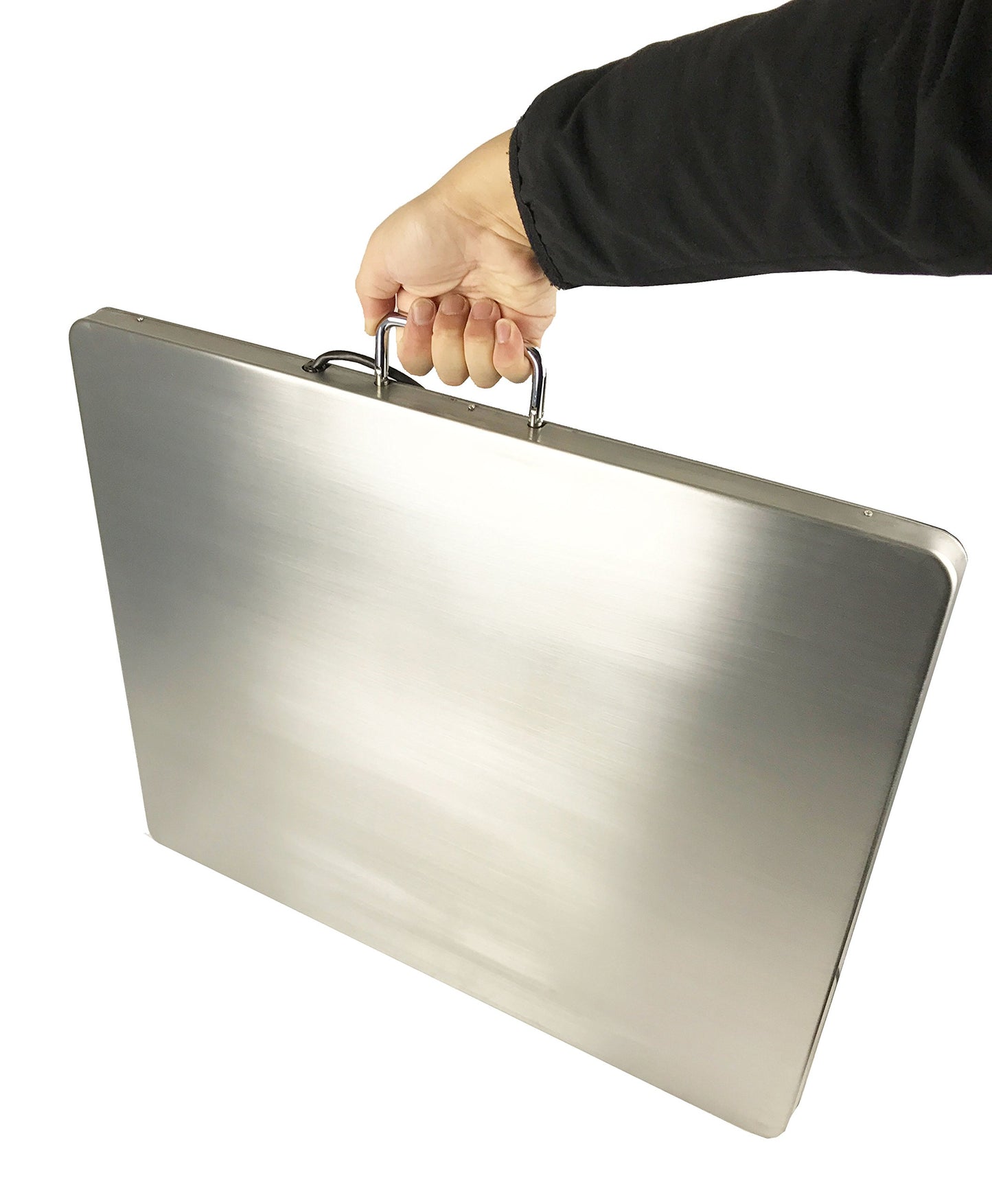 Angel USA Extra Large Platform 22 inches x 18 inches Stainless Steel 400lb Heavy Duty Digital Postal Shipping Scale, Powered by Batteries or AC Adapter, Great for Floor Bench Office Weight Weighing