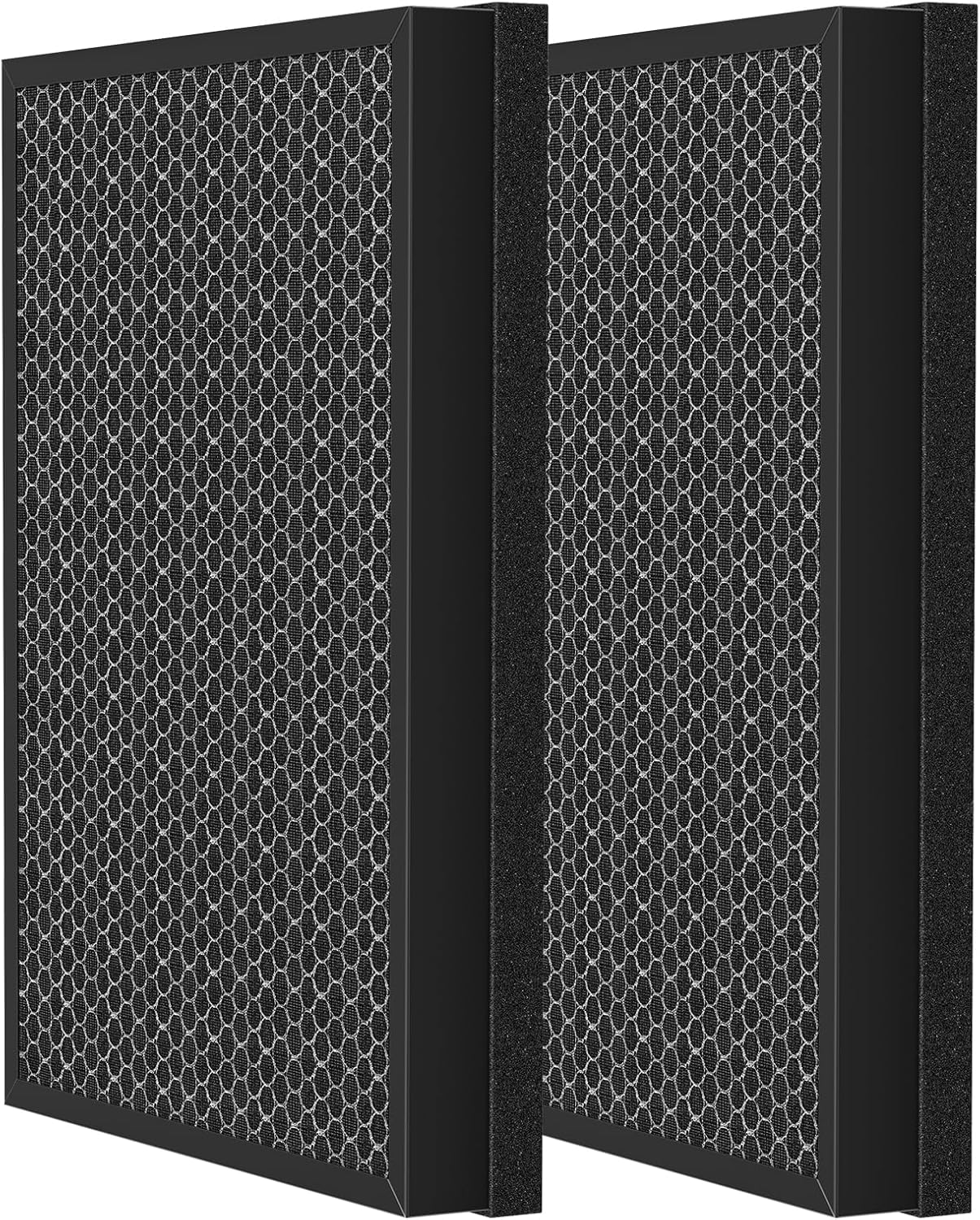 Puro 400 Air Purifier Replacement Filter - 3-in-1 Activated Carbon for Pet Dander, Smoke & Dust | 2 Pack