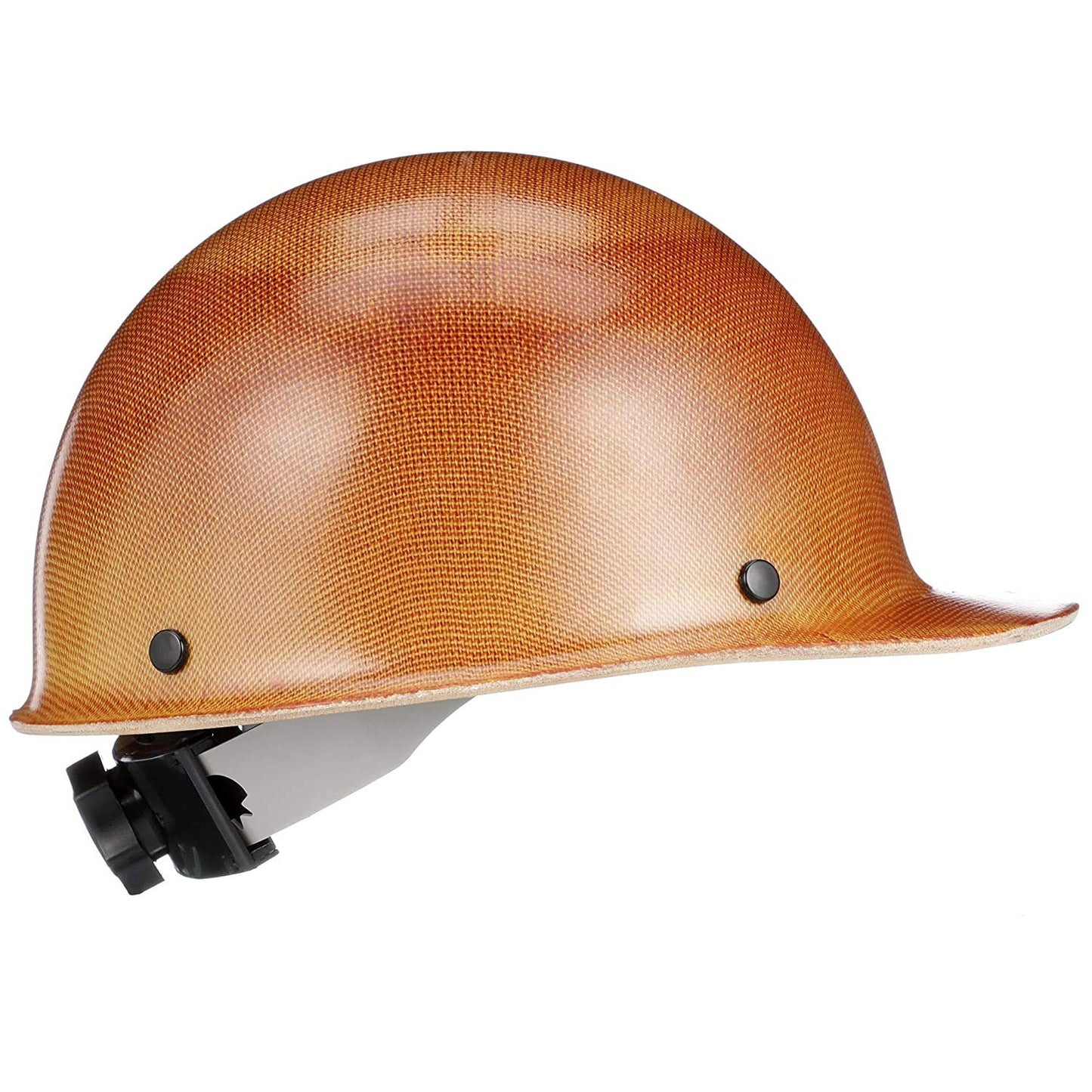 MSA 816651 Skullgard Cap Style Safety Hard Hat with Swing Ratchet Suspension | Non-slotted Cap, Made of Phenolic Resin, Radiant Heat Loads up to 350F - Standard Size in Tan