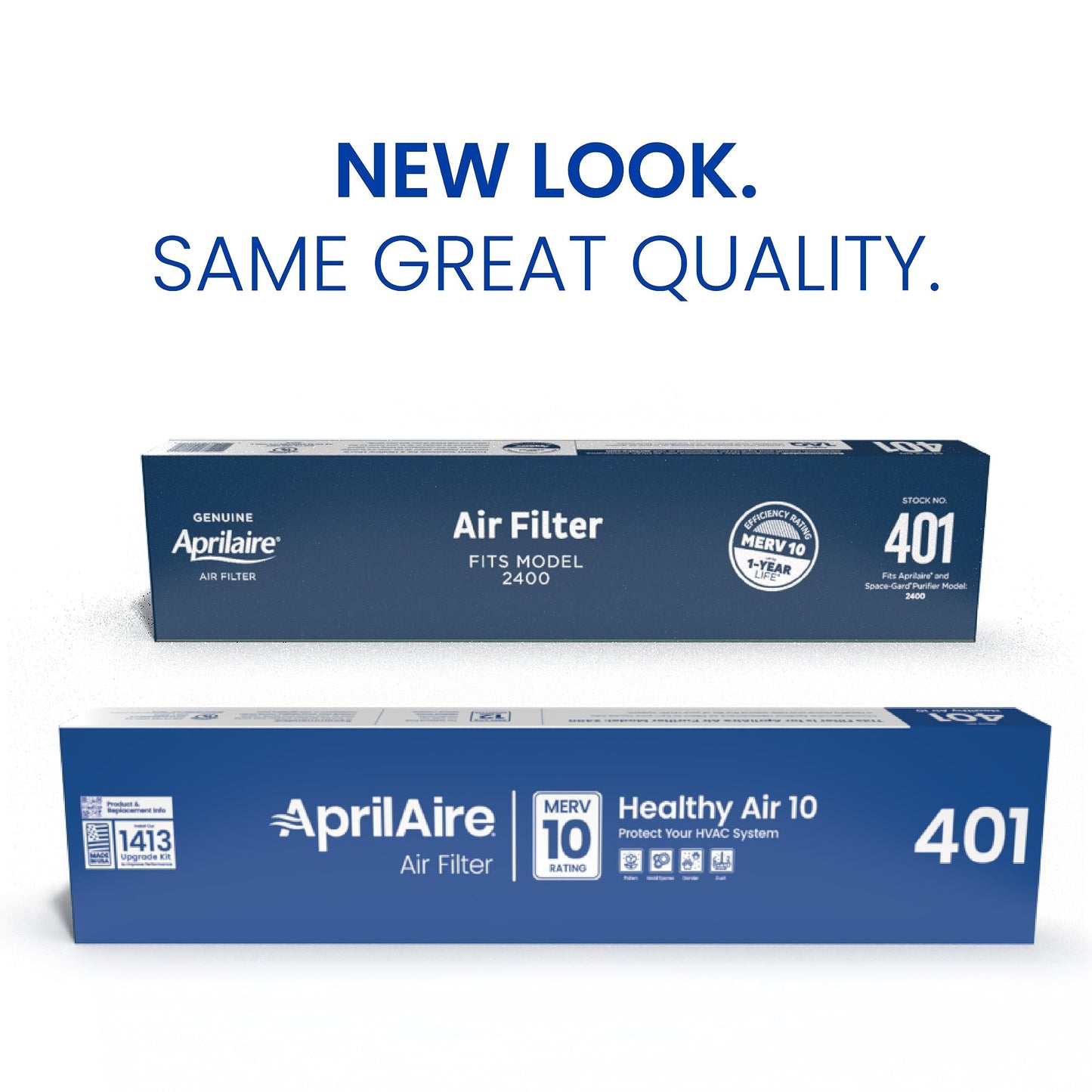 AprilAire 401 Replacement Furnace Filter for AprilAire 2400, Space-Gard 2400 Whole-House Air Purifiers - MERV 10, 16x25x6 Air Filter (Pack of 10)