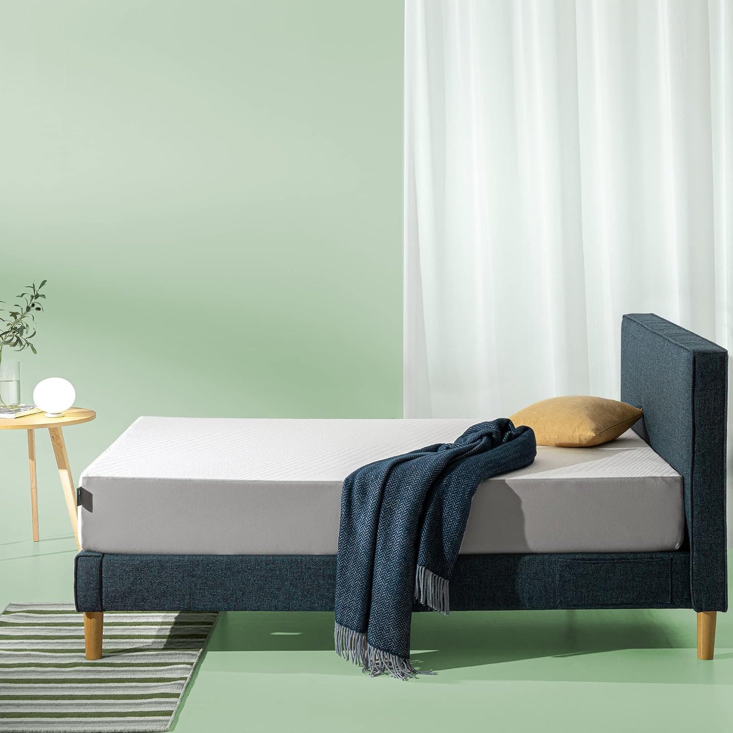 Zinus 8 Inch Twin Foam Mattress - Cooling Comfort with Certified Safe Materials