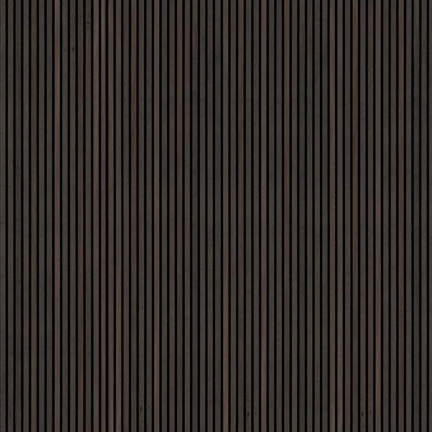 MSI 4-Pack Acoustic Wood Slat Wall Panels for Interior Decor, 3D Fluted Sound Absorbing Wood Paneling for Accent Wall Ceiling Kitchen Living Room Bedroom, Eco-Friendly MDF - 9.5 in. x 94.5 in. - Umber
