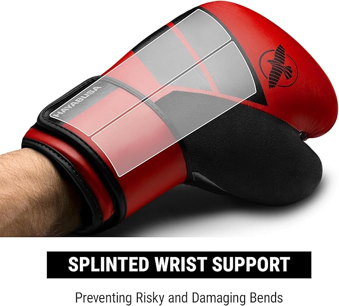 Hayabusa S4 PU Leather Boxing Gloves for Men, Women & Kids, 10oz, 12oz, 14oz, 16oz, Training, Sparring, Kickboxing, Fighting Sports, Taekwondo, MMA, Muay Thai & Arts