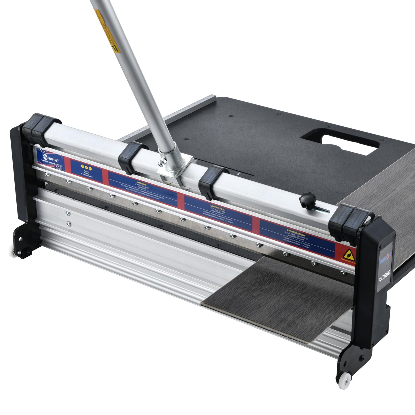 NLBFOU 26" Pro Flooring Cutter, Cuts Vinyl Siding, Carpet Tiles, Rubber Tiles, Laminate, Vinyl Plank, Commercial Vinyl, Fiber Cement Wall Panels, LVP, LVT - Durable and Precise Floor Cutting Tool