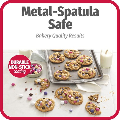 Goodcook 3-Pack Baking Pan Set - Includes 8x8, 13x9 Bake Pan & 13x9 Cookie Sheet