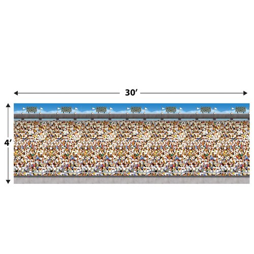 Beistle Upperdeck Stadium Backdrop