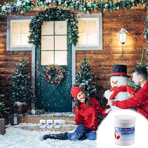 Instant Snow | Fake Snow Powder - Create 6-8 Gallons of Artificial Snow for Winter Decor & Crafts