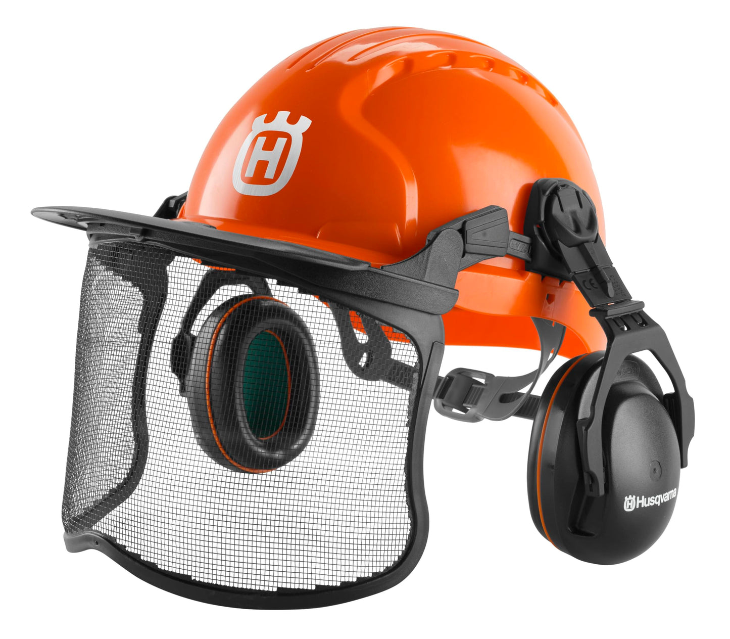 Husqvarna Functional Protective Power Kit with Chainsaw Chaps, Suspenders, Safety Gloves, Protective Glasses with Lanyard and Forest Helmet, Chainsaw Safety Equipment for Landowners