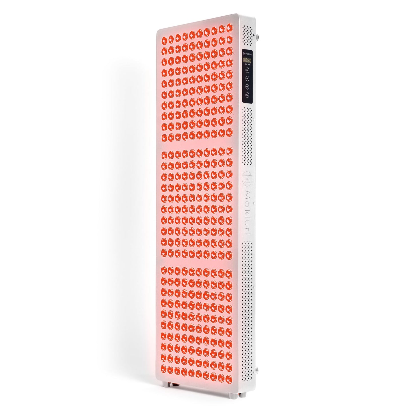 Makiuri Red Light Therapy Panel for Full Body | 630 nm, 660nm, 810nm, 830nm, 850nm | Clinical Grade Red & Near-Infrared LED Light Therapy (5 Wavelengths) | High Irradiance | Neptune (White 300 LED)