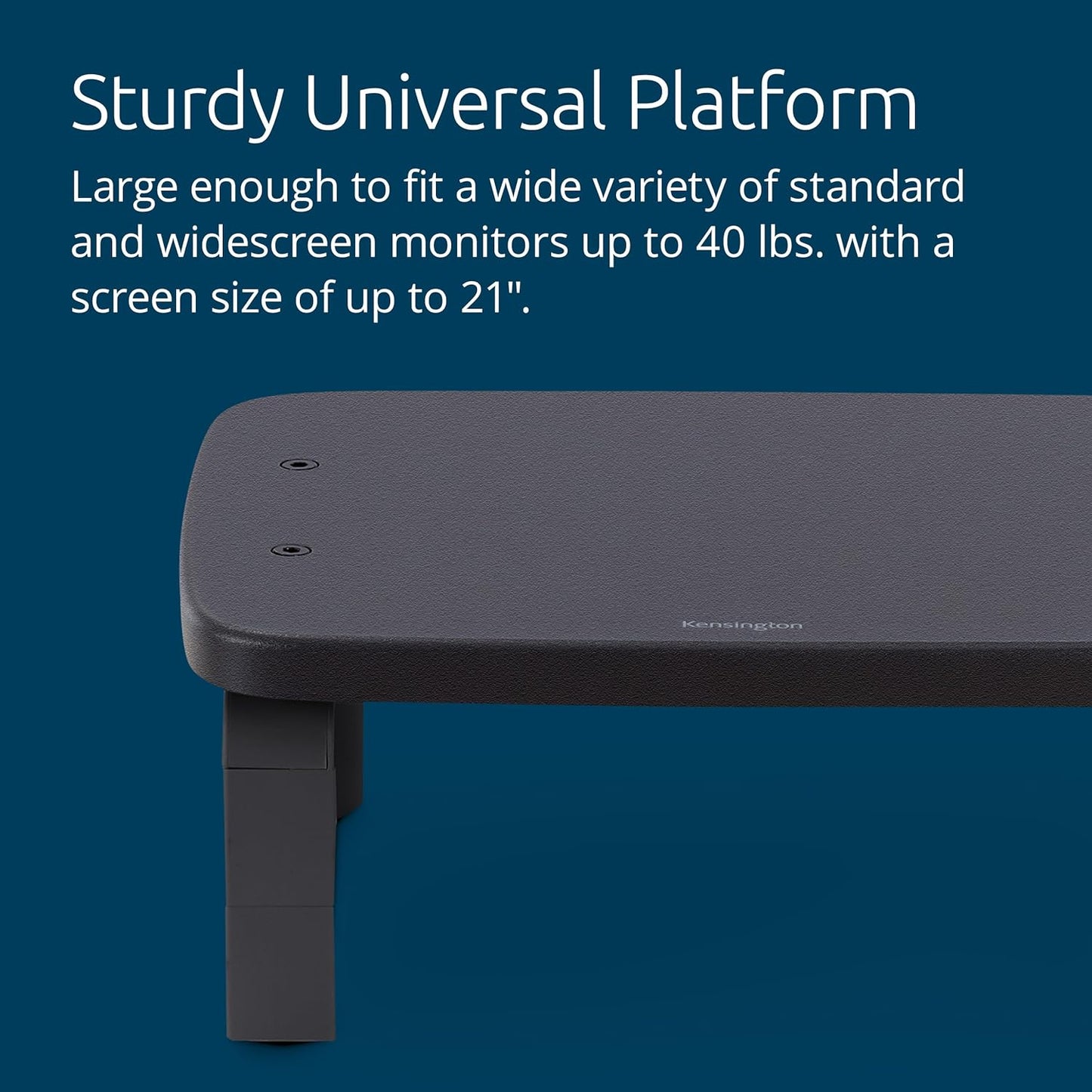 Kensington SmartFit Ergonomic Monitor Stand - Black
