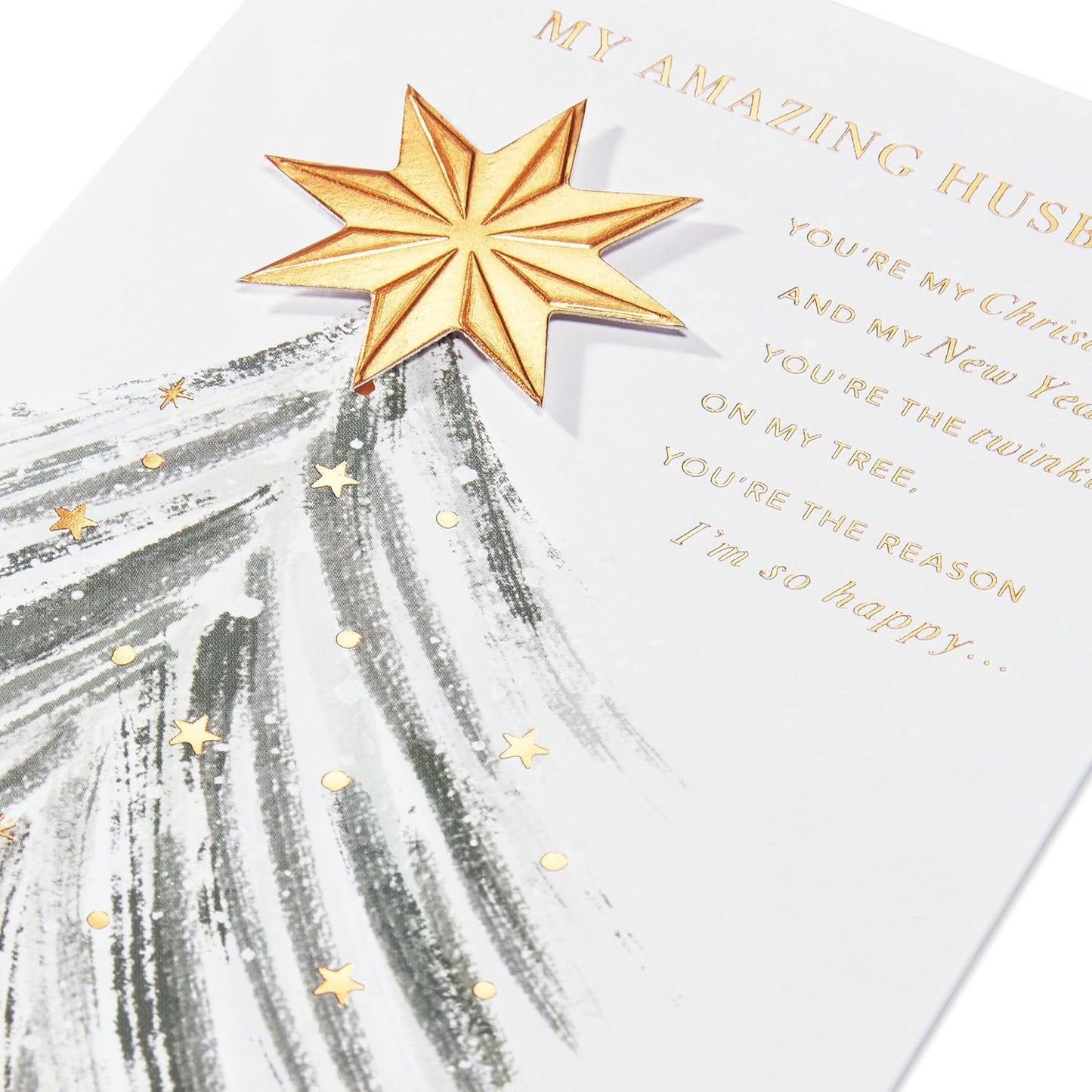 American Greetings Christmas Card - Heartfelt Message for Husband | Everything to Me Design